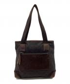 GUCCIグッチ）の古着「GGキャンバス トートバッグ」｜ブラウン