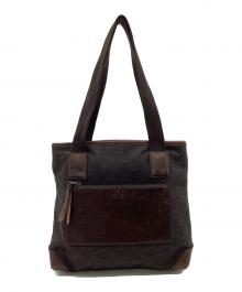 GUCCI（グッチ）の古着「GGキャンバス トートバッグ」｜ブラウン