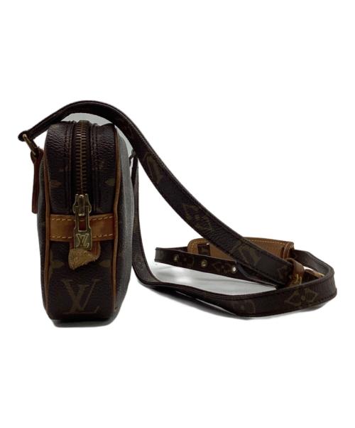 LOUIS VUITTON（ルイ ヴィトン）LOUIS VUITTON (ルイ ヴィトン) モノグラム ポシェット マルリーバンドリエール ブラウンの古着・服飾アイテム