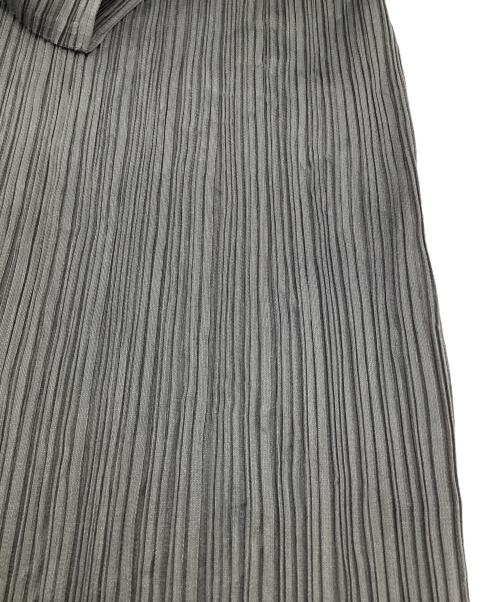 PLEATS PLEASE（プリーツプリーズ）PLEATS PLEASE (プリーツプリーズ) ノースリーブ ワンピース グレー サイズ:2の古着・服飾アイテム