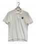 PLAY COMME des GARCONS（プレイ コムデギャルソン）の古着「ポロシャツ」｜ホワイト