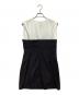 AEWEN MATOPH (イウエン マトフ) ビスチェ コンビ ミニワンピース ブラック×ホワイト サイズ:FREE：12000円