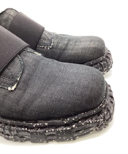 ZUCCA（ズッカ）ZUCCA (ズッカ) Maison MIHARA YASUHIRO (メゾン ミハラ ヤスヒロ) Denim Shoes（デニム シューズ） グレー サイズ:43の古着・服飾アイテム