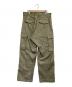 多賀 (taga) グリーンデニムパンツ #02 オリーブ サイズ:XL：14000円