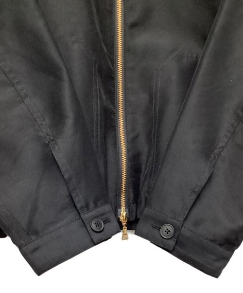 Noble（ノーブル）Noble (ノーブル) ミルキーシアースタンドカラーパーカーブルゾン ブラック サイズ:36の古着・服飾アイテム