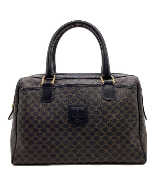 CELINE（セリーヌ）CELINE (セリーヌ) マカダム ミニボストンバッグ ブラックの古着・服飾アイテム