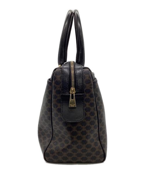 CELINE（セリーヌ）CELINE (セリーヌ) マカダム ミニボストンバッグ ブラックの古着・服飾アイテム