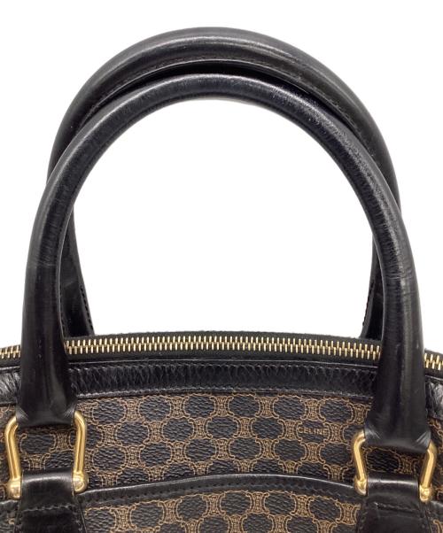 CELINE（セリーヌ）CELINE (セリーヌ) マカダム ミニボストンバッグ ブラックの古着・服飾アイテム
