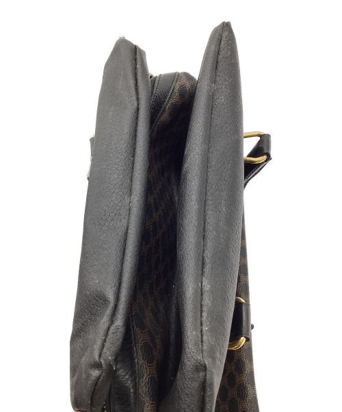 CELINE（セリーヌ）CELINE (セリーヌ) マカダム ミニボストンバッグ ブラックの古着・服飾アイテム