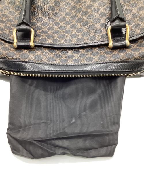 CELINE（セリーヌ）CELINE (セリーヌ) マカダム ミニボストンバッグ ブラックの古着・服飾アイテム