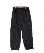 Y-3ワイスリー）の古着「CR NYL PANTS（ナイロンカーゴパンツ）」｜ブラック