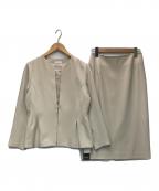 Demi-Luxe Beamsデミルクス ビームス）の古着「トリアセ ペプラムジャケット＋タイトスカート」｜ピンク