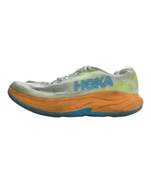 HOKAONEONE（ホカオネオネ）HOKAONEONE (ホカオネオネ) Rincon(リンコン) 4ランニングシューズ ホワイト サイズ:26cmの古着・服飾アイテム