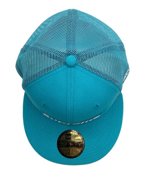 SUPREME（シュプリーム）SUPREME (シュプリーム) New Era (ニューエラ) ボックスロゴ メッシュバック キャップ スカイブルー サイズ:7 5/8（60.6㎝）の古着・服飾アイテム