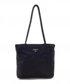 PRADAプラダ）の古着「ナイロンハンドバッグ」｜ブラック