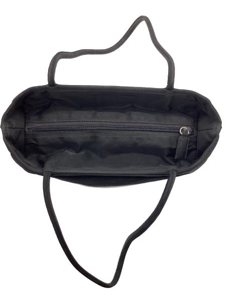 PRADA（プラダ）PRADA (プラダ) ナイロンハンドバッグ ブラックの古着・服飾アイテム