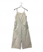 45Rフォーティファイブ・アール）の古着「ポプリンカットワークサロペット」｜ホワイト