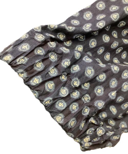 45R（フォーティファイブ・アール）45R (フォーティファイブ・アール) シガードットプリントのプカパフブラウス ブルー サイズ:表記無の古着・服飾アイテム