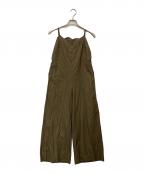 45Rフォーティファイブ・アール）の古着「ポプリンカットワークサロペット」｜オリーブ