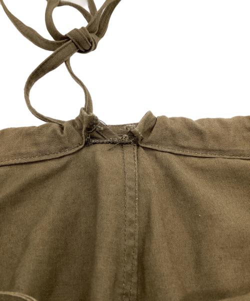 45R（フォーティファイブ・アール）45R (フォーティファイブ・アール) ポプリンカットワークサロペット オリーブ サイズ:3の古着・服飾アイテム