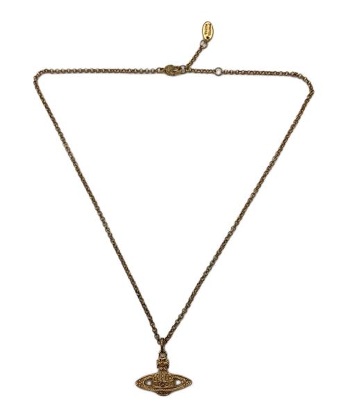 Vivienne Westwood（ヴィヴィアンウエストウッド）Vivienne Westwood (ヴィヴィアンウエストウッド) MINI BAS RELIEF（ミニ バス  レリーフ）ネックレスの古着・服飾アイテム