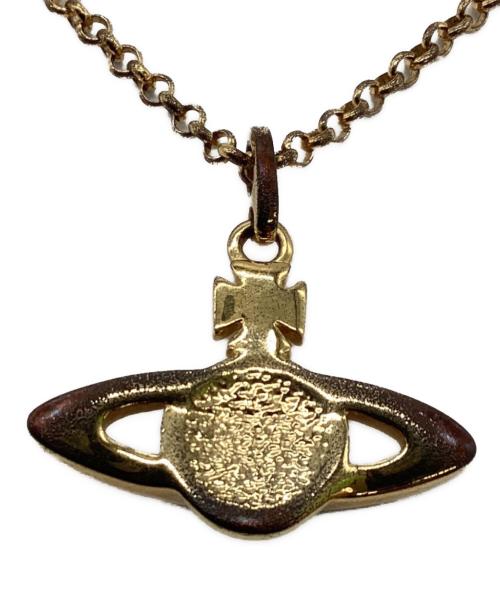Vivienne Westwood（ヴィヴィアンウエストウッド）Vivienne Westwood (ヴィヴィアンウエストウッド) MINI BAS RELIEF（ミニ バス  レリーフ）ネックレスの古着・服飾アイテム