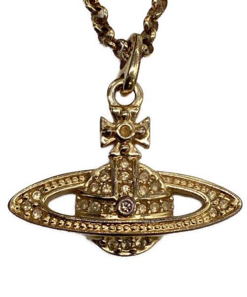 Vivienne Westwood（ヴィヴィアンウエストウッド）Vivienne Westwood (ヴィヴィアンウエストウッド) MINI BAS RELIEF（ミニ バス  レリーフ）ネックレスの古着・服飾アイテム