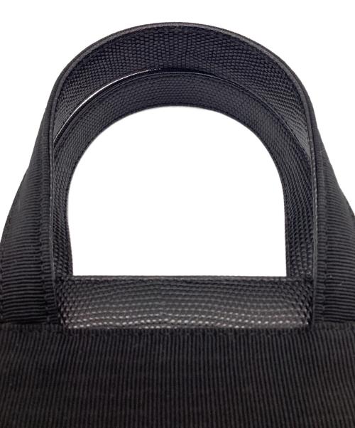 Salvatore Ferragamo（サルヴァトーレ フェラガモ）Salvatore Ferragamo (サルヴァトーレ フェラガモ) ヴァラ リボン ハンドバッグ ブラックの古着・服飾アイテム