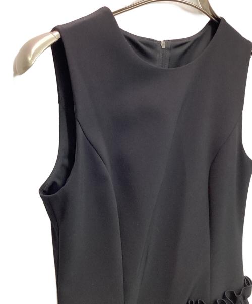 daisy lin for foxey（デイジーリン フォー フォクシー）daisy lin for foxey (デイジーリン フォー フォクシー) フローラルレディ ノースリーブワンピース ブラック サイズ:38の古着・服飾アイテム