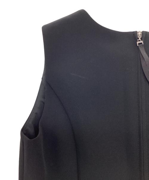 daisy lin for foxey（デイジーリン フォー フォクシー）daisy lin for foxey (デイジーリン フォー フォクシー) フローラルレディ ノースリーブワンピース ブラック サイズ:38の古着・服飾アイテム