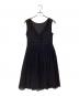 FOXEY (フォクシー) シルク ノースリーブワンピース ブラック サイズ:38：15000円