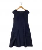 FOXEYフォクシー）の古着「ノースリーブワンピース」｜ネイビー