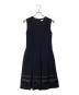 FOXEY（フォクシー）の古着「ノースリーブワンピース」｜ネイビー