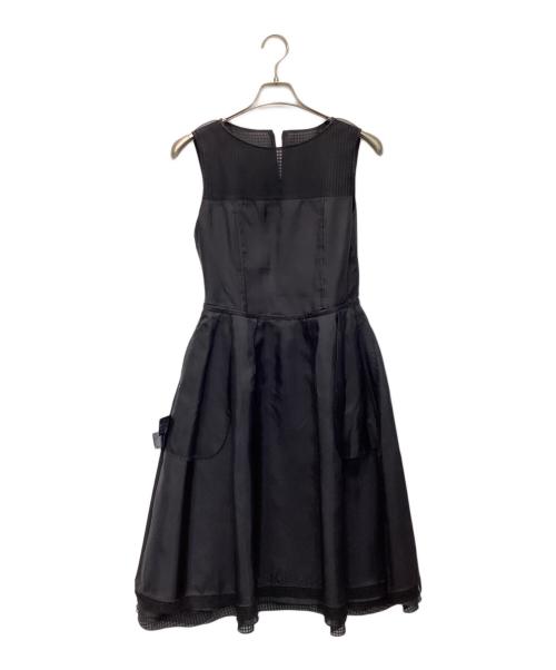 daisy lin for foxey（デイジーリン フォー フォクシー）daisy lin for foxey (デイジーリン フォー フォクシー) ノースリーブワンピース ブラック サイズ:38の古着・服飾アイテム