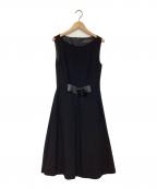 FOXEYフォクシー）の古着「ノースリーブワンピース」｜ブラック