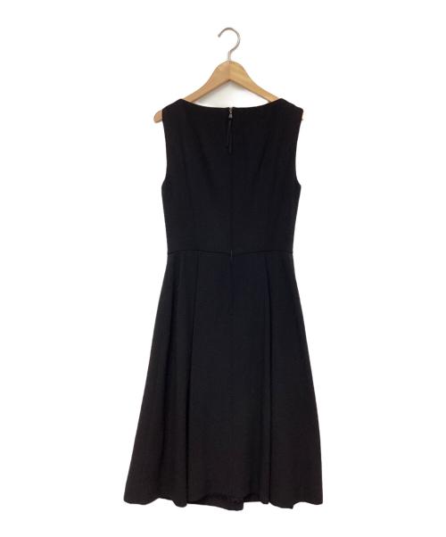 FOXEY（フォクシー）FOXEY (フォクシー) ノースリーブワンピース ブラック サイズ:38の古着・服飾アイテム