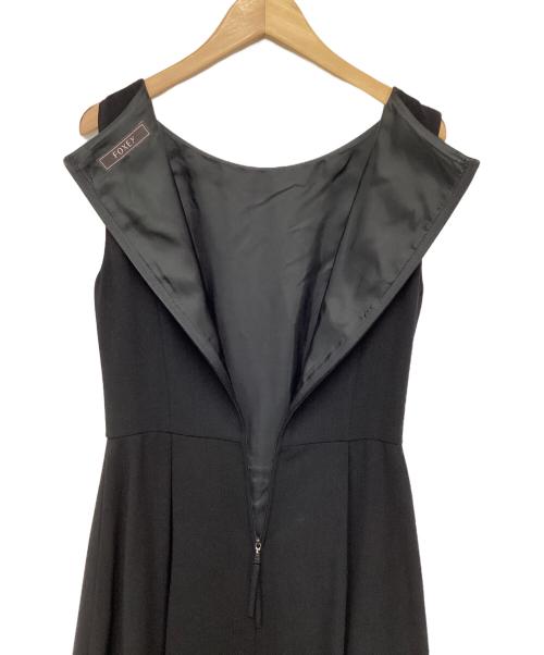 FOXEY（フォクシー）FOXEY (フォクシー) ノースリーブワンピース ブラック サイズ:38の古着・服飾アイテム