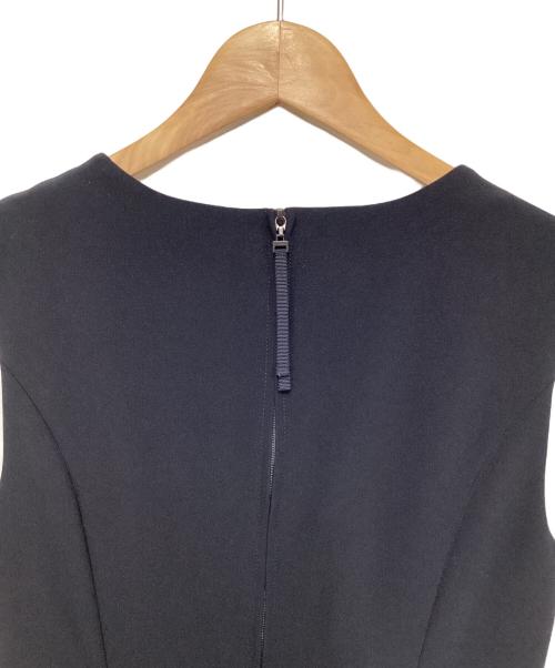 FOXEY（フォクシー）FOXEY (フォクシー) ノースリーブワンピース ネイビー サイズ:38の古着・服飾アイテム