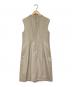 FOXEY (フォクシー) ノースリーブワンピース ベージュ サイズ:38：13000円