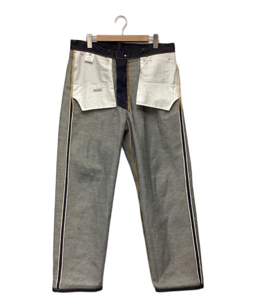 STEVEN ALAN（スティーブンアラン）STEVEN ALAN (スティーブンアラン) セルビッチ デニム 5ポケット バギーパンツ インディゴ サイズ:SIZE 34の古着・服飾アイテム