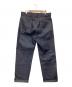 STEVEN ALAN (スティーブンアラン) セルビッチ デニム 5ポケット バギーパンツ インディゴ サイズ:SIZE 34：8000円