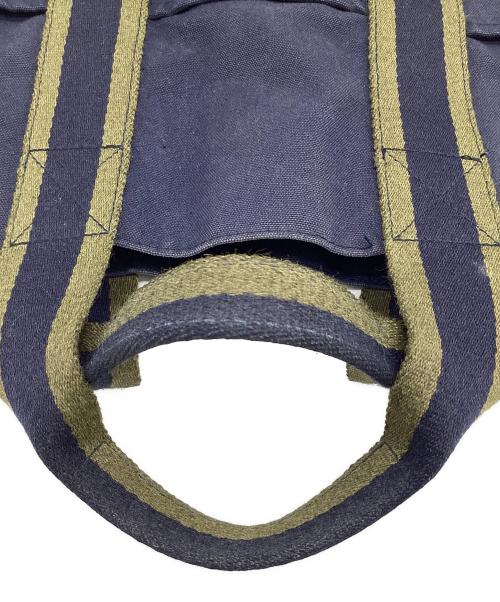 HERMES（エルメス）HERMES (エルメス) フールトゥ カバス トートバッグ ネイビー×グリーンの古着・服飾アイテム