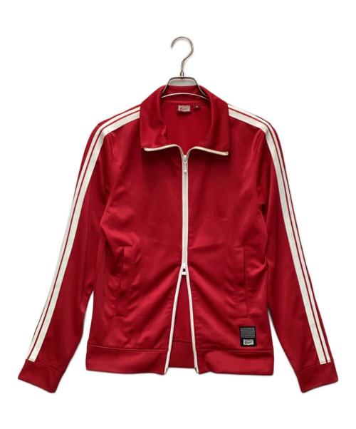 Onitsuka Tiger（オニツカタイガー）Onitsuka Tiger (オニツカタイガー) トラックジャケット レッド サイズ:Mの古着・服飾アイテム