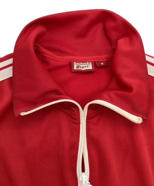 Onitsuka Tiger（オニツカタイガー）Onitsuka Tiger (オニツカタイガー) トラックジャケット レッド サイズ:Mの古着・服飾アイテム