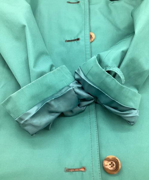 Aquascutum（アクアスキュータム）Aquascutum (アクアスキュータム) ライナー付 シングルトレンチコート グリーン サイズ:9Fの古着・服飾アイテム