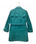 Aquascutum (アクアスキュータム) ライナー付 シングルトレンチコート グリーン サイズ:9F：9000円