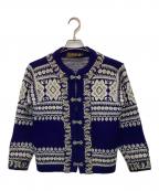 nordstrikkノードストリック）の古着「ノルディック カーディガン」｜ネイビー