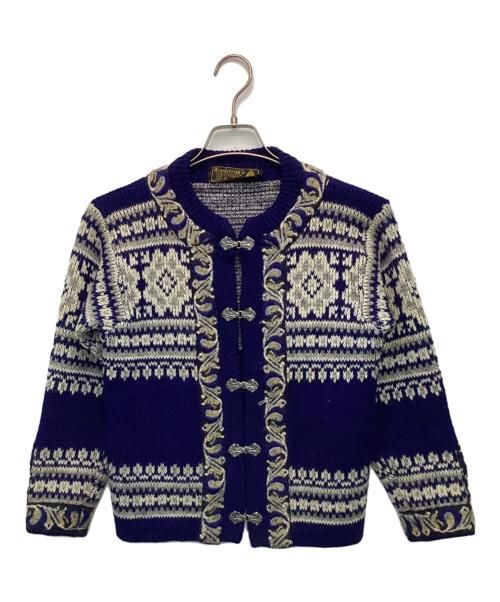 nordstrikk（ノードストリック）nordstrikk (ノードストリック) ノルディック カーディガン ネイビー サイズ:36の古着・服飾アイテム