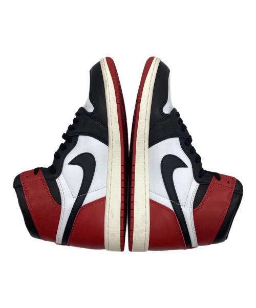 NIKE（ナイキ）NIKE (ナイキ) AIR JORDAN 1 RETRO HIGH OG（エア ジョーダン 1 レトロ ハイ オージー） ブラック×レッド サイズ:29cmの古着・服飾アイテム