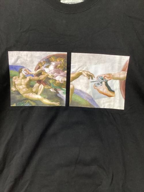 TIGHTBOOTH PRODUCTION（タイトブースプロダクション）TIGHTBOOTH PRODUCTION (タイトブースプロダクション) PASS THE PIE L/S T-SHIRT ブラック サイズ:Lの古着・服飾アイテム